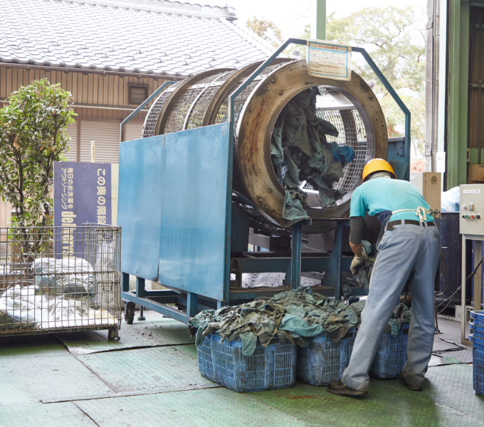 金属くずの取り払いの説明のイメージ